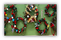 クリスマスリース②