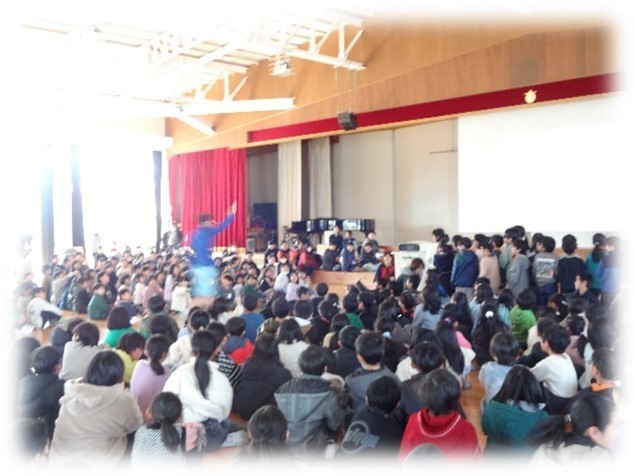 ６年生を送る会①