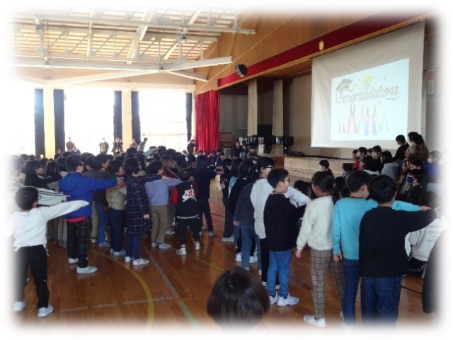 ６年生を送る会②