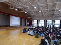 学校の決まり集会①