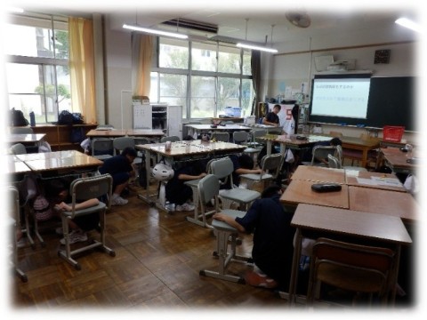 訓練の様子